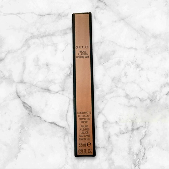 GUCCI 311 LIZZIE TIGER, ROUGE À LÈVRES LIQUIDE MAT LIPSTICK - BNIB - Picture 5 of 5